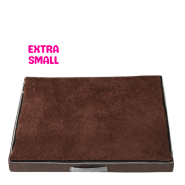 Lavish Pets Memory Foam Bed Brown (XS)
